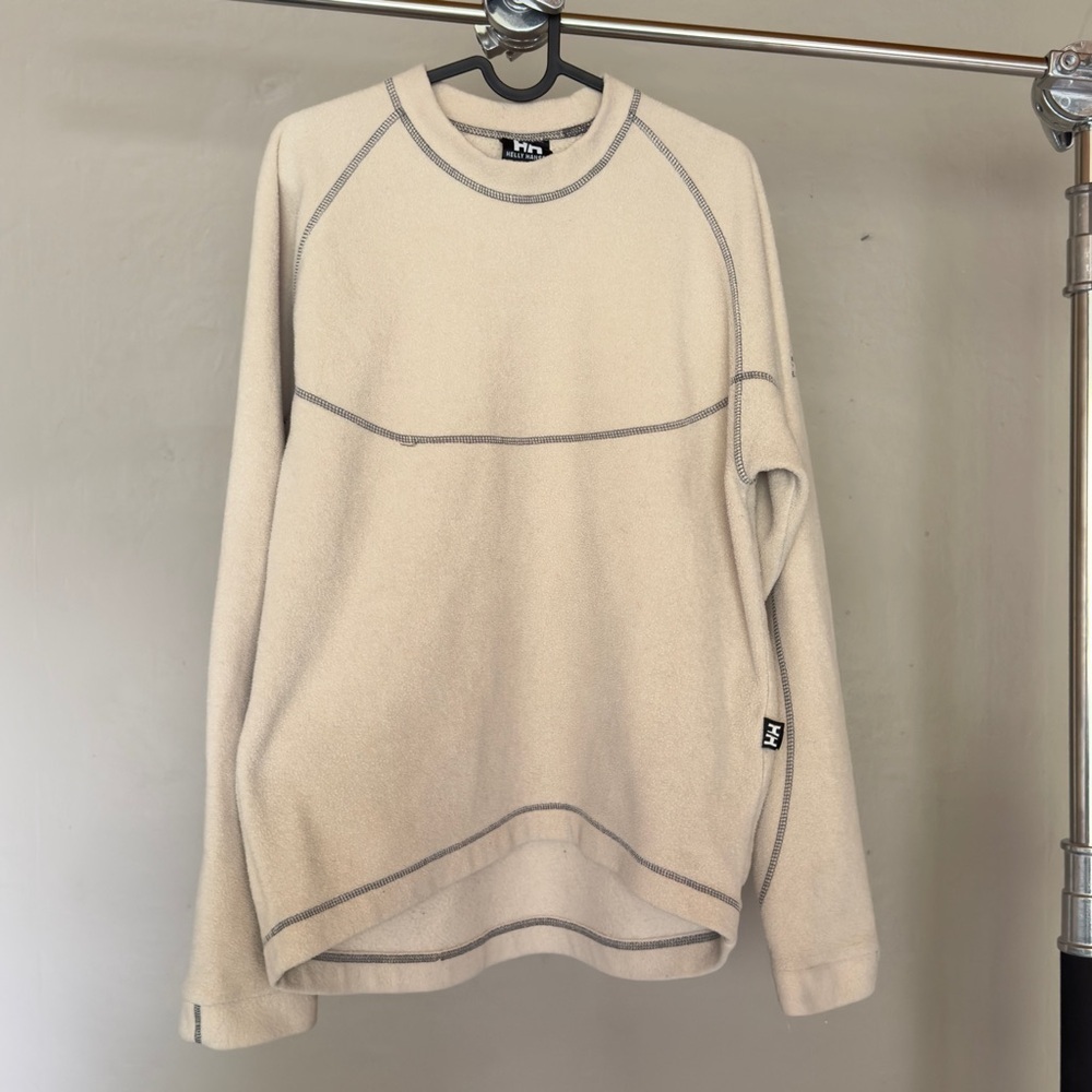 Y2K Helly Hansen Fleece Crewneck Sweater